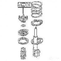 Крепление амортизаторов FEBEST 7DUN LO2 3828056 4056111020686 mzss001 - Изображение 2