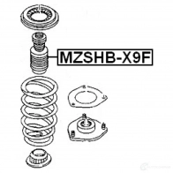 Пыльник амортизатора FEBEST UN9DS 7 3828053 mzshbx9f 4056111027203 - Изображение 2