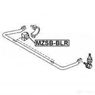 Втулка стабилизатора FEBEST NB5 2MN mzsbblr 4056111078656 3828001 - Изображение 2