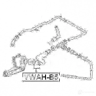 Трубка FEBEST vwahb5 X4 L14HU 4056111043241 3830535 - Изображение 2