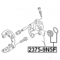 Ремкомплект суппорта FEBEST 3825106 4056111083940 9H812 G 23759n5f - Изображение 2