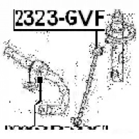 Стойка стабилизатора, тяга FEBEST 2323gvf 68 10WAW 3825093 4056111047881 - Изображение 2