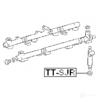 Кольцо кронштейна форсунки FEBEST 3830467 Z7JU A8 4056111033921 ttsjr - Изображение 2