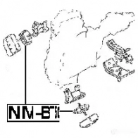 Подушка двигателя, опора FEBEST 478F1 3O 4056111058733 3827941 mzmbt50 - Изображение 2