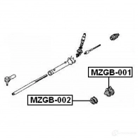 Крепление рулевой рейки FEBEST mzgb002 3827910 4056111011578 YI449 B - Изображение 2