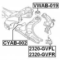 Шаровая опора FEBEST 4056111071015 E DV9MHP 3825078 2320gvfr - Изображение 2