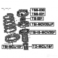 Тарелка пружины FEBEST 3830368 C W5KCTL tsimcu10f 4056111031118 - Изображение 2