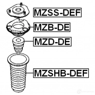 Отбойник амортизатора FEBEST 4056111072654 3827887 mzdde KPF BS5P - Изображение 2