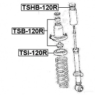 Тарелка пружины FEBEST 4056111087283 8M3E 7A9 3830358 tsi120r - Изображение 2
