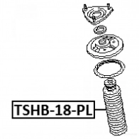Пыльник амортизатора FEBEST V 59ET3 1437400851 tshb18pl - Изображение 2