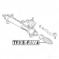 Пыльник рулевой рейки FEBEST Y CASNUJ 3830037 trkbrav4 4056111016092 - Изображение 2