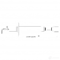 Амортизатор FEBEST 0 DPTN4U 17110-004F 1440024863 - Изображение 2