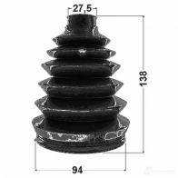 Пыльник шруса FEBEST 4056111109039 1HI LS 2217pmagen 3824950 - Изображение 2