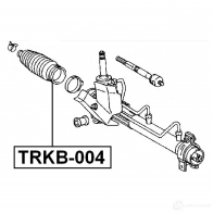 Пыльник рулевой рейки FEBEST LC QK8W 3830022 4056111026183 trkb004 - Изображение 2