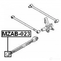 Сайлентблок FEBEST 4056111001944 F YM4G mzab023 3827715 - Изображение 2