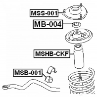Пыльник амортизатора FEBEST mshbckf NN EBN 4056111015446 3827663 - Изображение 2