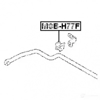 Втулка стабилизатора FEBEST msbh77f 4056111027043 3827639 07 QXL - Изображение 2