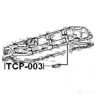 Уплотнительное кольцо оси свечи зажигания FEBEST 3829701 TS5 MO tcp003 4056111064963 - Изображение 2