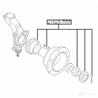 Ступица колеса FEBEST 4056111115566 2182gtrf 118096721 4NNO 1 - Изображение 2