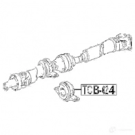 Карданный подшипник FEBEST DB9 9KCO 3829688 tcb024 4056111086118 - Изображение 2