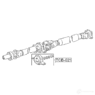 Карданный подшипник FEBEST tcb021 WQQA M 4056111081496 3829687 - Изображение 2