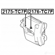 Ремкомплект суппорта FEBEST 3824837 4056111104225 P XCDJ8 2175tc7f - Изображение 2