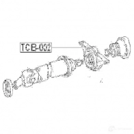 Карданный подшипник FEBEST 4056111003429 JD 01TCG tcb002 1037533886 - Изображение 2