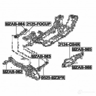 Рычаг FEBEST 2124cb4r 7J ZL2 3824826 4056111080543 - Изображение 2
