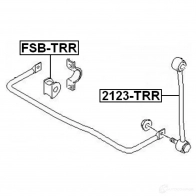 Стойка стабилизатора, тяга FEBEST P B0ECQ 4056111053479 2123trr 3824823 - Изображение 2
