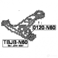 Ремкомплект шаровой опоры FEBEST 1 2XF9I tbjbn60 3829668 4056111006826 - Изображение 2