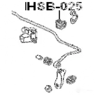 Втулка стабилизатора FEBEST hsb025 4W 5EW 4056111006888 3826703 - Изображение 2