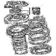 Тарелка пружины FEBEST tsimcv30low 3830372 5D X42 4056111042237 - Изображение 2