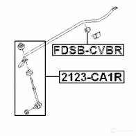 Стойка стабилизатора, тяга FEBEST 2123ca1r 3824808 BS51 2 4056111053851 - Изображение 2