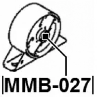Подушка двигателя, опора FEBEST B1MS 5 4056111009018 1331135055 mmb027 - Изображение 2