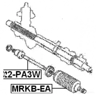 Рулевая тяга FEBEST C 7NOM 4056111047133 0422pa3w 3823126 - Изображение 2