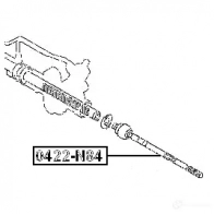 Рулевая тяга FEBEST 3823124 0422n84 4056111024936 J8RKFA 7 - Изображение 2