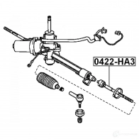 Рулевая тяга FEBEST GRC5C 11 3823120 4056111069135 0422ha3 - Изображение 2