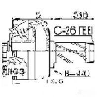 Шрус граната FEBEST 2111gallh 5QU7B V 4056111118680 1270599024 - Изображение 2
