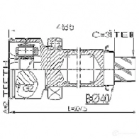 Шрус граната FEBEST 6M 16S 1270598994 2111cb8rh 4056111124162 - Изображение 2