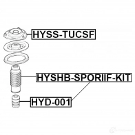 Пыльник амортизатора FEBEST WDG JMT hyshbsporiifkit 1437400855 - Изображение 2