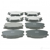 Тормозные колодки, комплект FEBEST 108151233 VUT NT 0401fef 4056111093406