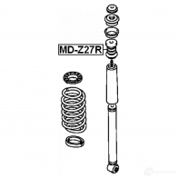 Отбойник амортизатора FEBEST 4056111100302 mdz27r 3827408 V5H LV54 - Изображение 2