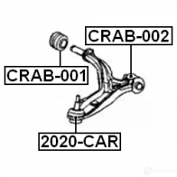Шаровая опора FEBEST 2020car 3824600 PV6WBL 2 4056111047089 - Изображение 2