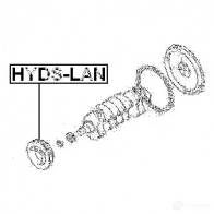 Шкив коленвала FEBEST 3826929 hydslan 7CUO 7 4056111037653 - Изображение 2
