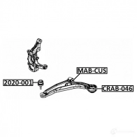 Шаровая опора FEBEST 2K WDB 2020001 4056111117843 3824599 - Изображение 2