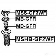 Отбойник амортизатора FEBEST 4056111110172 mdgff ZTZ OLO 1270609158 - Изображение 2