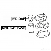 Отбойник амортизатора FEBEST 4056111017532 WNO6Z S mddaf 3827400 - Изображение 2