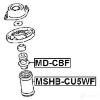 Отбойник амортизатора FEBEST DO9Y 7 4056111077888 3827396 mdcbf - Изображение 2