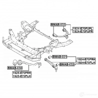 Рычаг независимой подвески колеса, подвеска колеса FEBEST 02GD A7J 1440023185 1925-E70FLH - Изображение 2