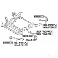 Рычаг независимой подвески колеса, подвеска колеса FEBEST 1924-F15LOWLH 1440023183 NJVS HB - Изображение 2